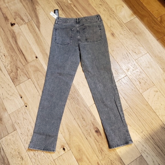 NWT Joe fresh stone Wash High Rise Denim Ankle Crop Jeans Size 29 - Picture 5 of 11